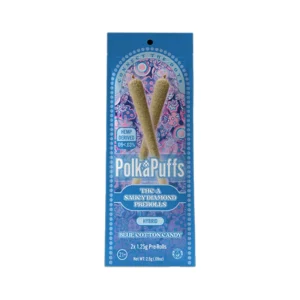 PolkaPuff Blue Cotton Candy | Hybrid | 1.25G THC-A Pre-Rolls