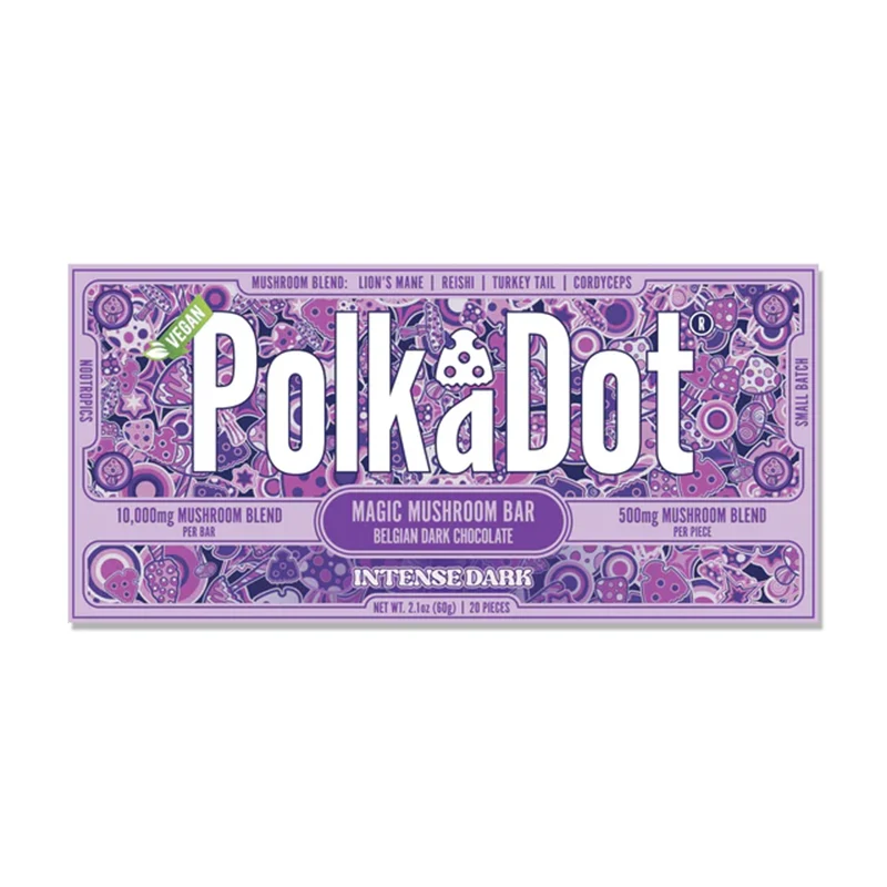 Polkadot Intense Dark Chocolate Bar