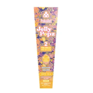 Polkadot Lemonberry Slush | Sativa | 2.5g Jelly Popz Exotic THC-A Pre-Rolls