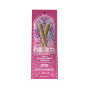 PolkaPuff Lychee Sour Fizz | Indica | 1.25G THC-A Pre-Rolls