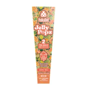 Polkadot Papaya Melonz | Sativa | 2.5g Jelly Popz Exotic THC-A Pre-Rolls