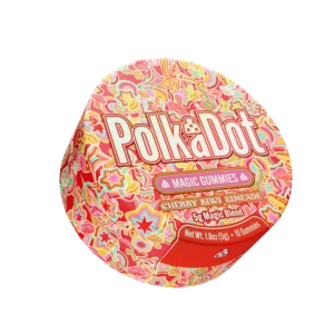 Polka Dot Cherry Kiwi Limeade