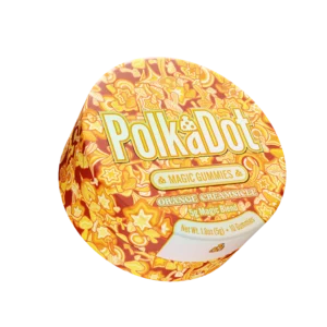 Polka Dot Orange Creamsicle