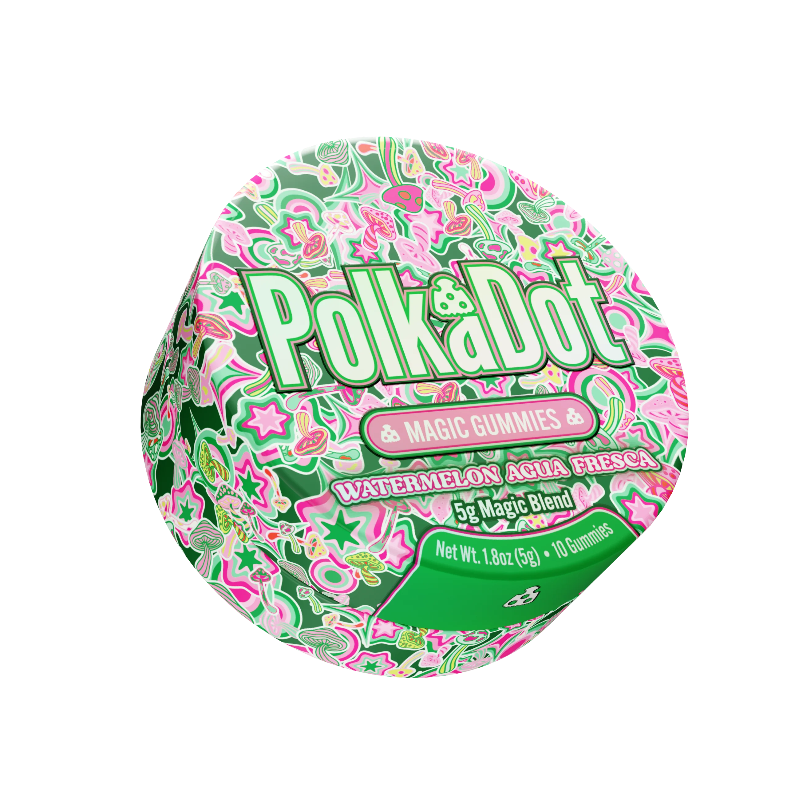 Polka Dot Watermelon Agua Fresca