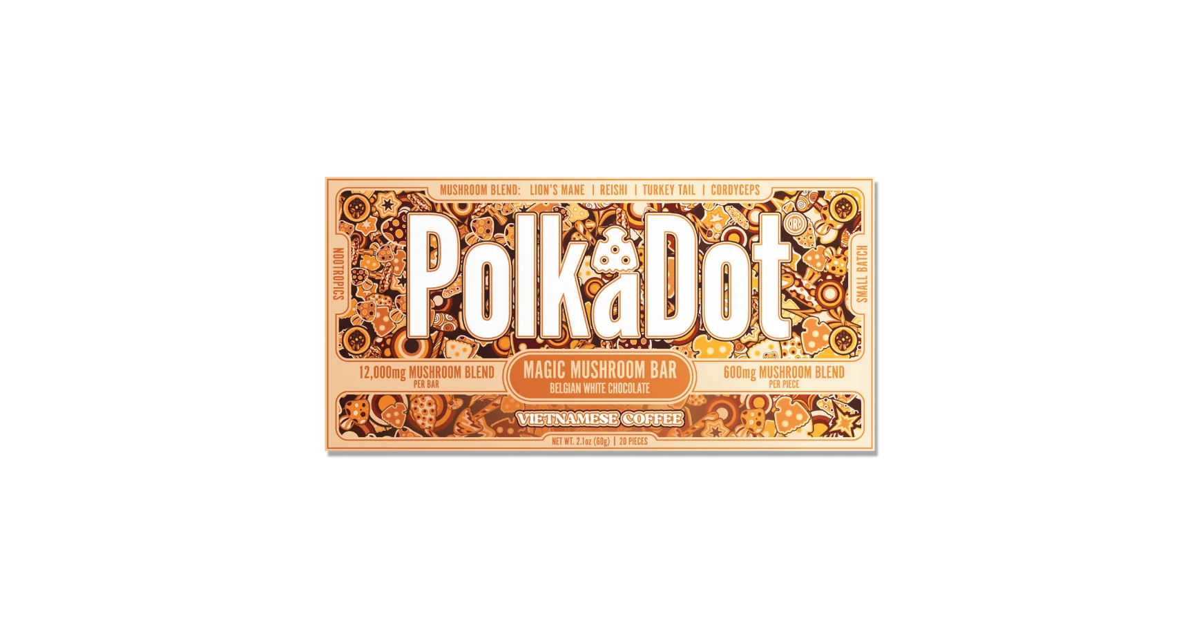 polkadot chocolate Viet Ice Coffee