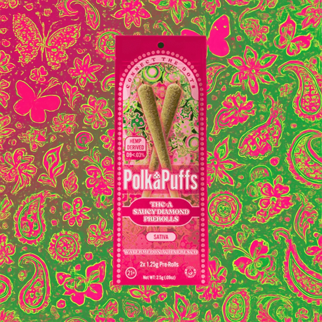 Watermelon Agua Fresco | Sativa | 1.25G THC-A Pre Rolls - Image 2