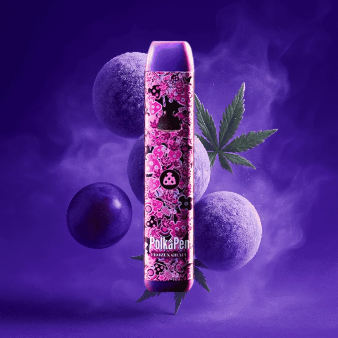 Frozen Grape | Indica | 2G PolkaPen Disposable THC-P - Image 2